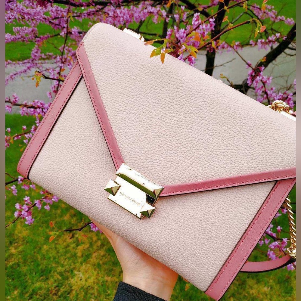 Michael Kors Whitney Pink leather bag